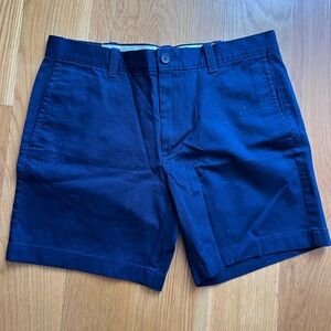J Crew flat front chino shorts - 7 inch size 33